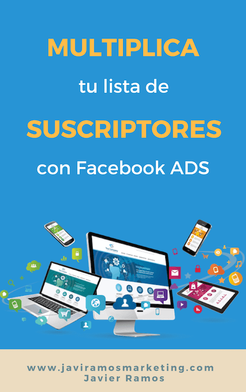 Portada ebook suscriptores FB Ads Portada ebook suscriptores FACEBOOK Ads