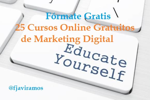 Cursos Gratis Online Marketing Digital Portada Texto
